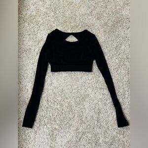 Long sleeve workout top